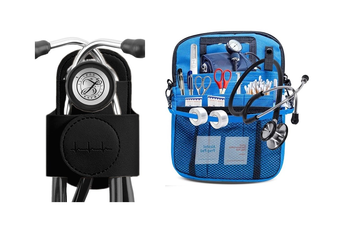 Stethoscope Holder + Medical Utility Bag Bundle